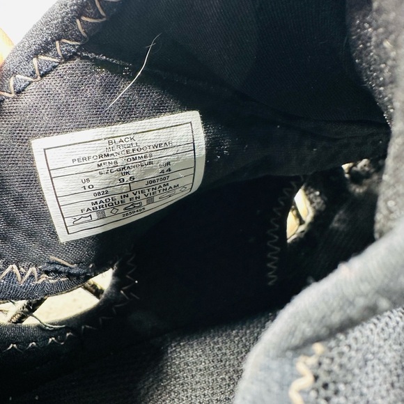 Merrell Moab Flight Sieve Black Trail Hiking Low FloatPro Vibram J035561 Sz 10 - Picture 7 of 7